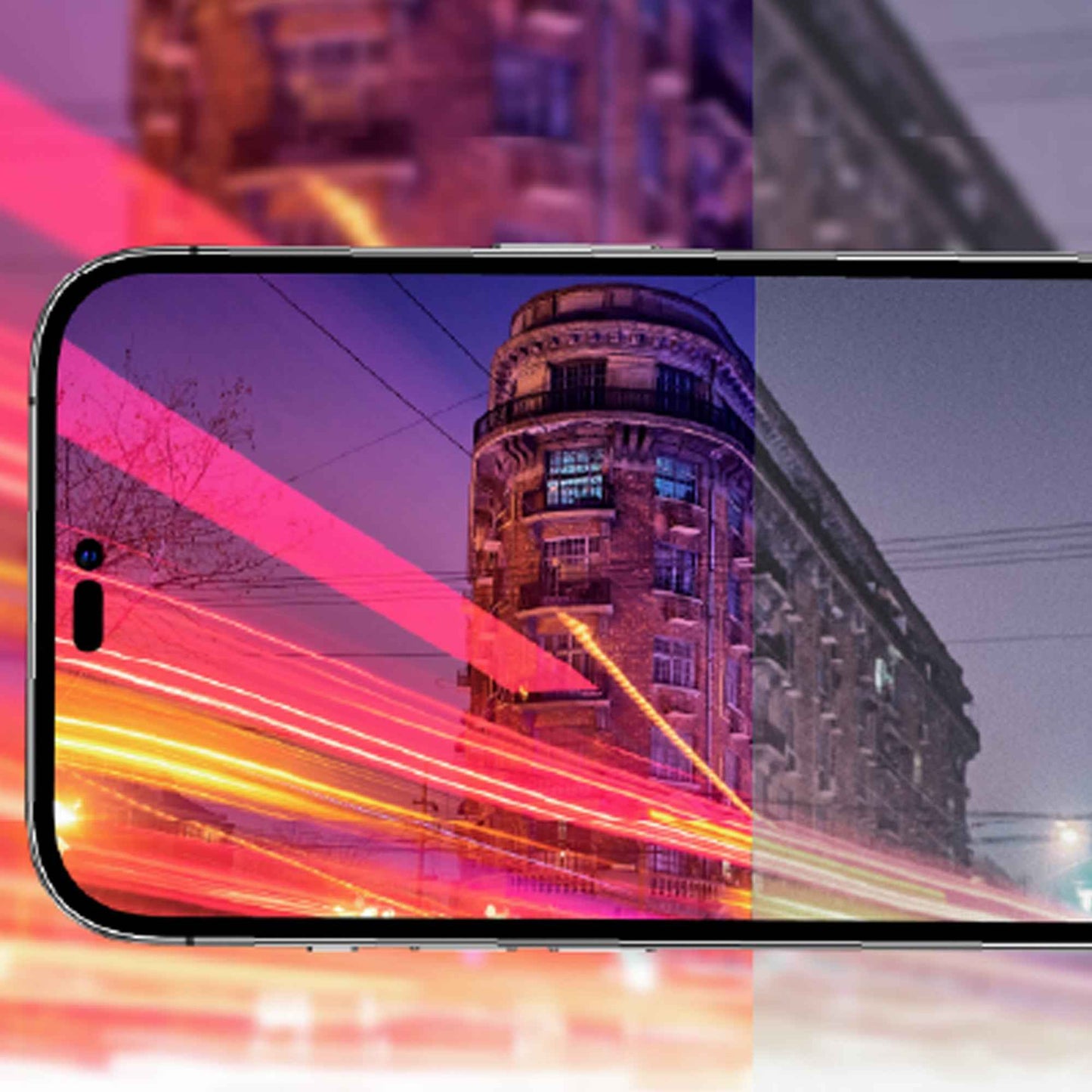 Amazingthing Lens Protector for iPhone 14 Pro - 14 Pro Max - Purple (Barcode: 4892878076098 )