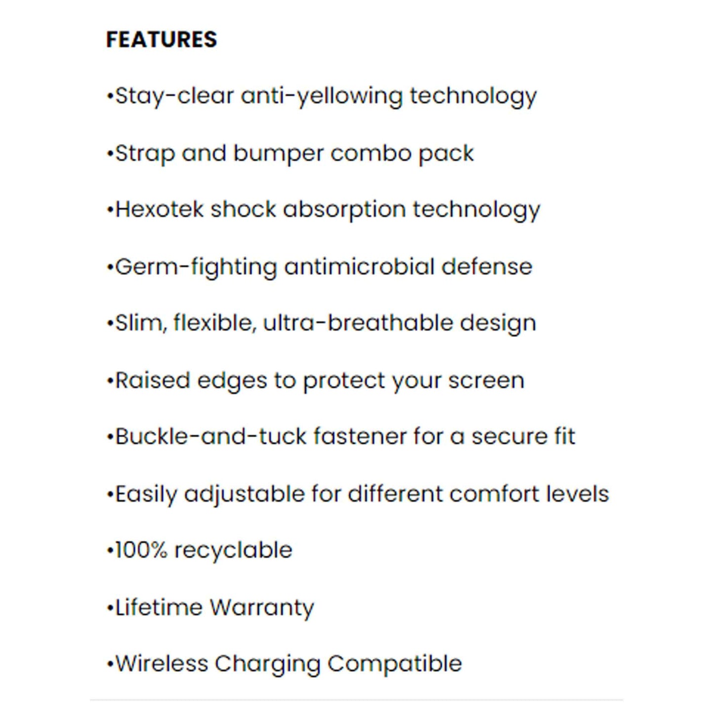 ITSKINS Spectrum Clear Combo ( Strap + Case ) for Apple Watch ( 41mm - 40mm ) Series 8 - SE2 - 7 - 6 - SE - 5 - 4 - Smoke (Barcode: 4894465269302 )
