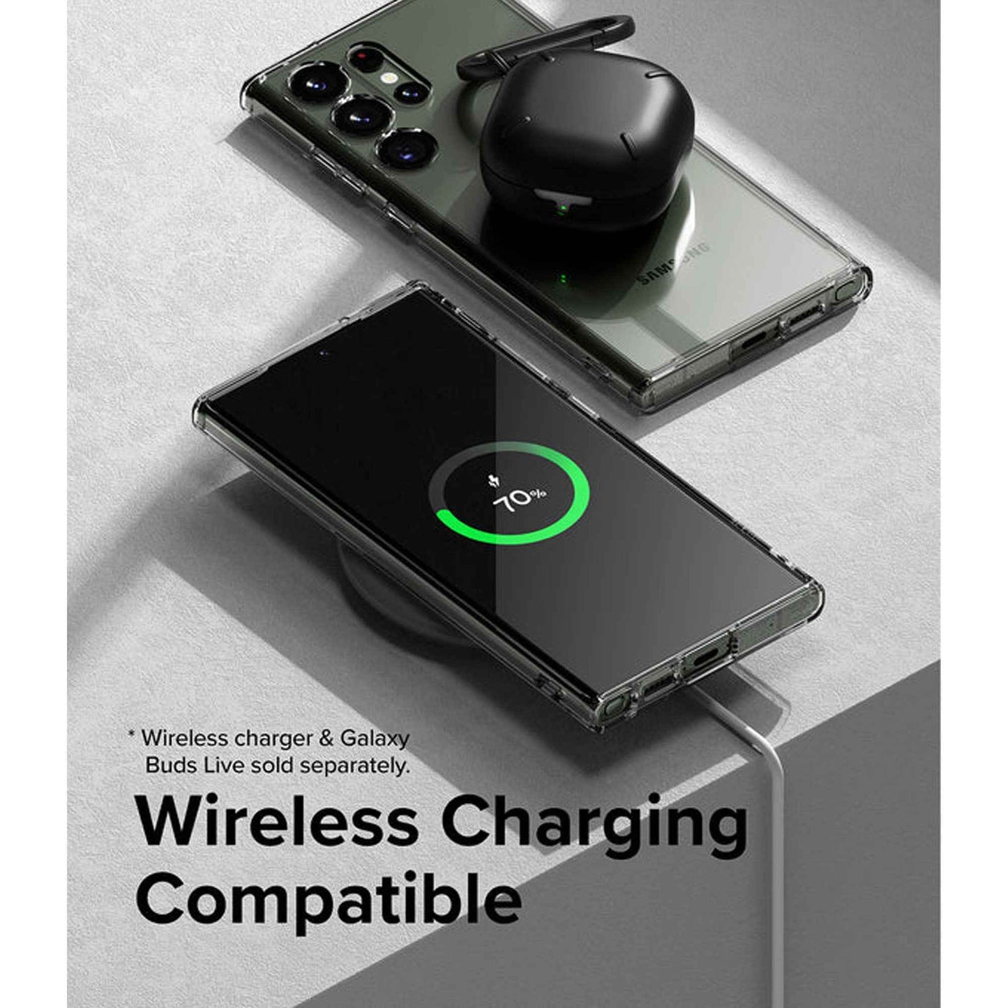 Ringke Fusion Case for Samsung Galaxy S23+ - S23 Plus - Clear (Barcode : 8809919300247 )