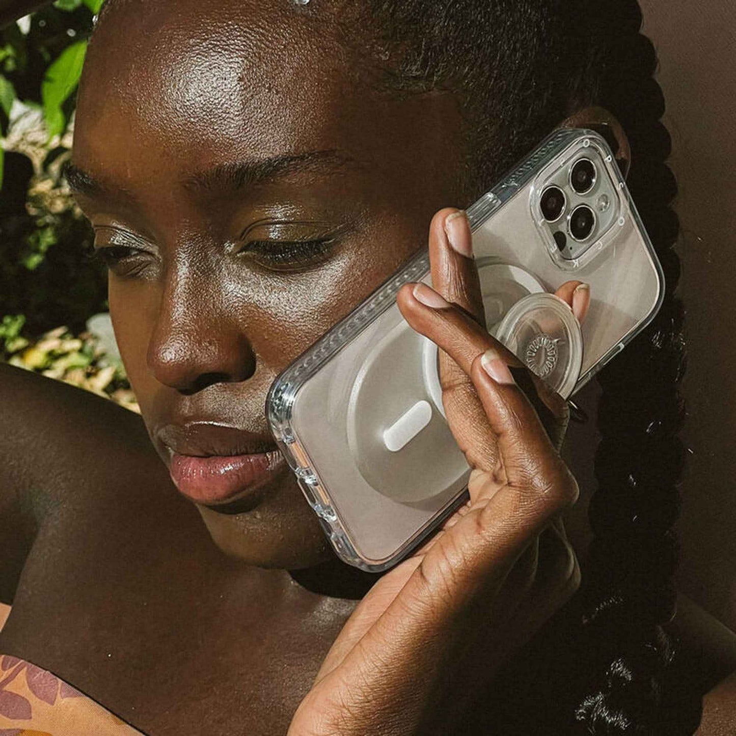 PopSockets Popgrip for Magsafe Magnetic phone grip and stand - Clear (Barcode : 840173723913 )