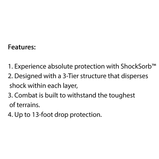 UNIQ Combat for iPhone 14 - Clear (Barcode: 8886463681336 ) - Forexengineer -Malaysia- 8886463681336