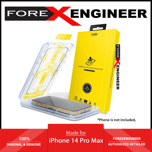 Hoda Tempered Glass Screen Protector for iPhone 14 Pro Max (Dust Free Helper Included) 0.33mm Full Coverage - Clear ( Barcode: 4711103545775 )
