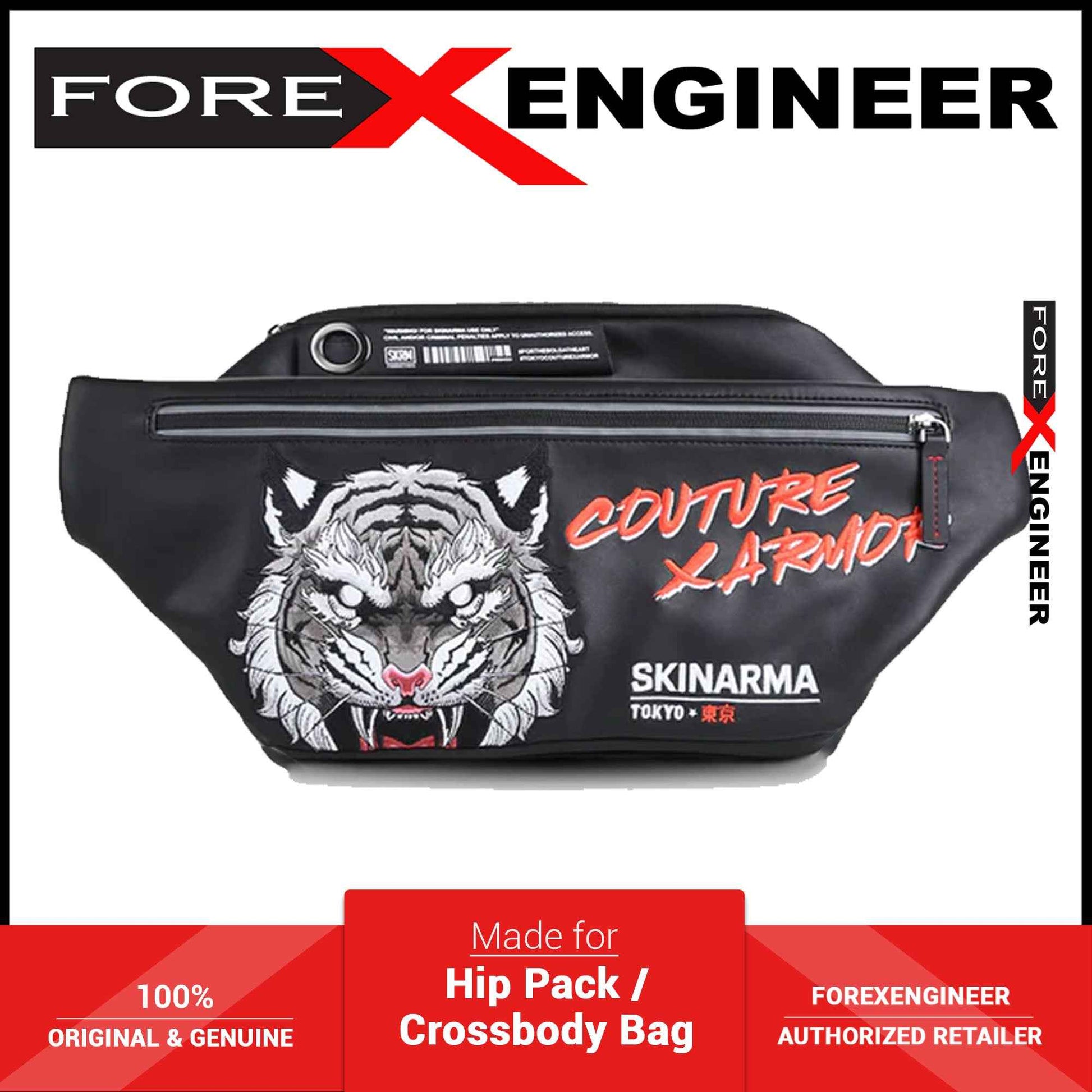 Skinarma Shiro Crossbody - Sling Bag - Cross Slinger - Black (Barcode : 8886461241716 )