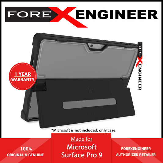 STM Dux Shell for Microsoft Surface Pro 9 - Type Cover Compatibility - Black (Barcode: 810046113011 )