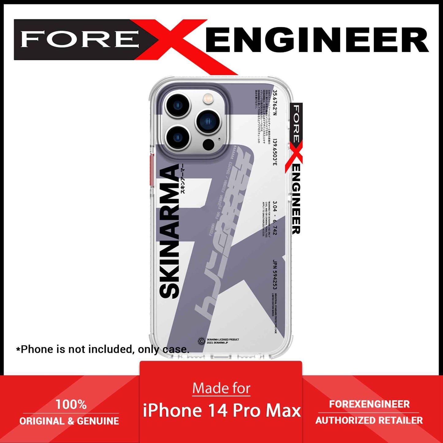 SKINARMA Raku for iPhone 14 Pro Max - Purple ( Barcode: 8886461242607 )