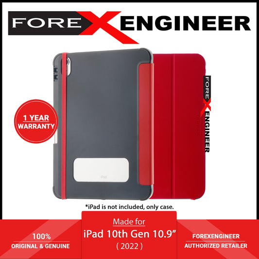 Otterbox React Folio Case for iPad 10th Gen ( 2022 ) 10.9" - 10.9 - Red-Black ( Barcode: 840304725397 )