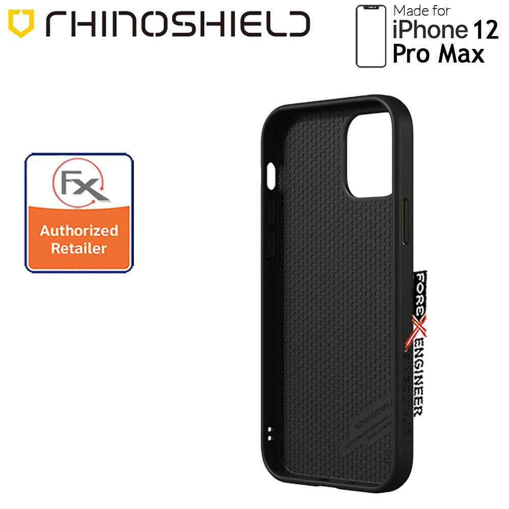 Rhinoshield Solidsuit for iPhone 12 Pro Max 5G 6.7" - Leather Black ( Barcode : 4711033721263 )