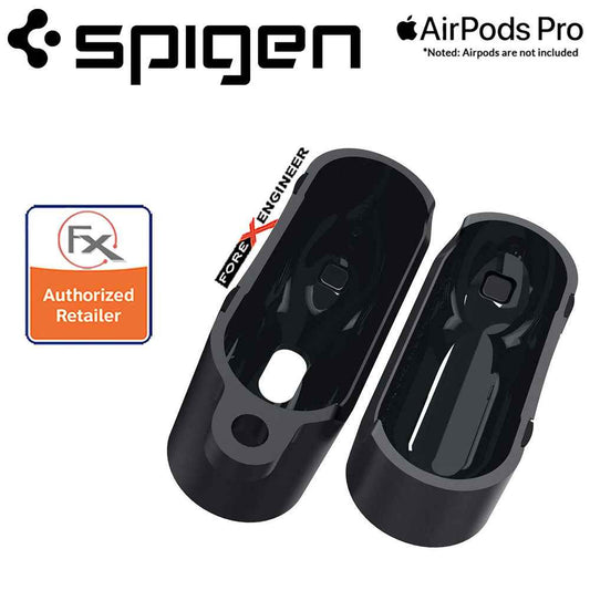 Spigen Classic Shuffle for Airpods Pro - Charcoal Color ( Barcode : 8809685627012 )