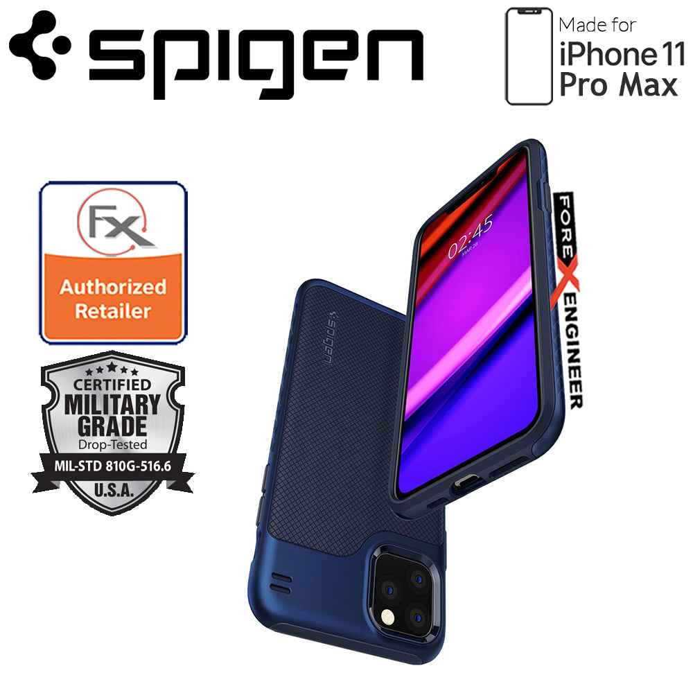 Spigen Hybrid NX for iPhone 11 Pro Max ( Navy Blue ) ( Barcode: 8809640258909 )