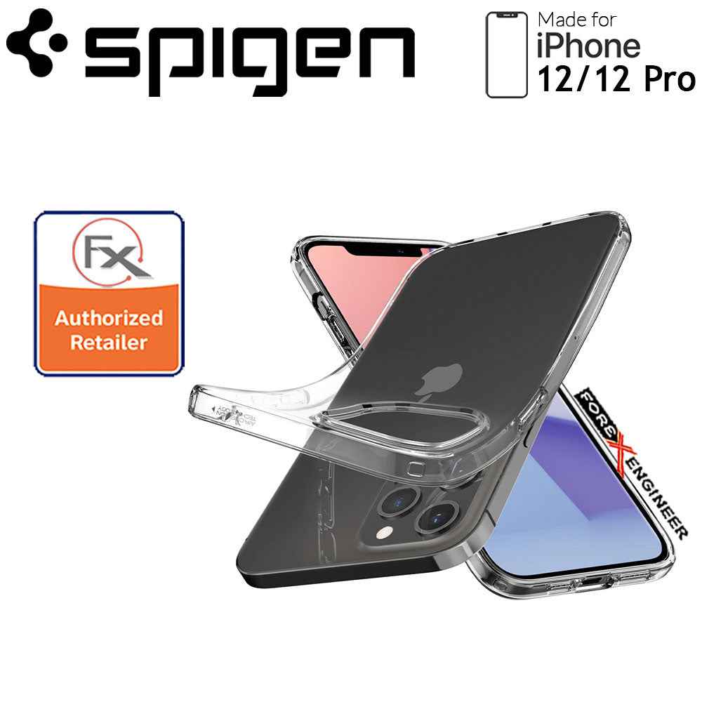 Spigen Liquid Crystal for iPhone 12 - 12 Pro 6.1 inch - Crystal Clear ( Barcode : 8809710756458 )