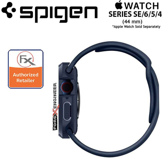 Spigen Rugged Armor for Apple Watch 44mm for Series SE-6-5-4 - Navy Blue (Barcode: 8809756640933 )