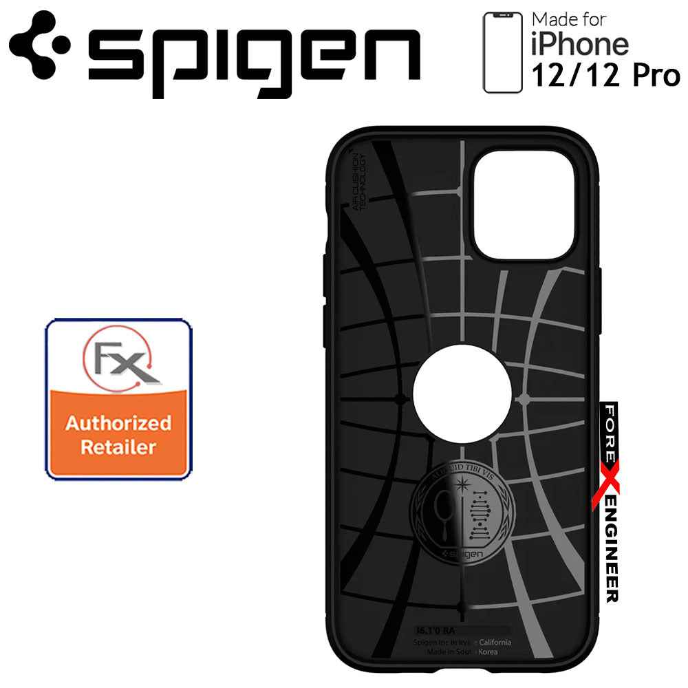 Spigen Rugged Armor for iPhone 12/ 12 Pro - Matte Black
