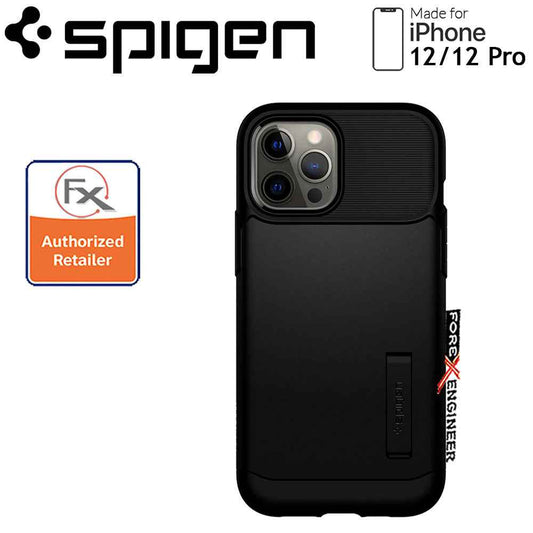 Spigen Slim Armor for iPhone 12 - 12 Pro 6.1" - Black ( Barcode : 8809710755048 )