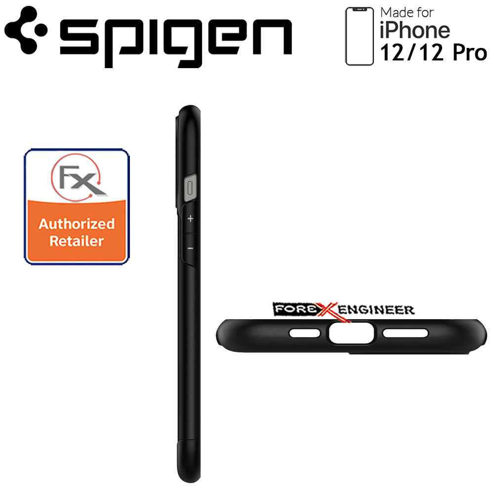 Spigen Slim Armor for iPhone 12 - 12 Pro 6.1" - Black ( Barcode : 8809710755048 )