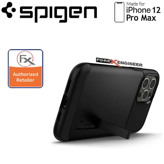 Spigen Slim Armor for iPhone 12 Pro Max 6.7" - Black ( Barcode : 8809710754607 )
