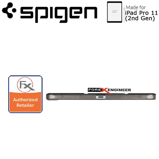 Spigen Smart Fold Case for iPad Pro 11 inch ( 2020 ) 2nd Gen - Black Color ( Barcode : 8809685628484 )