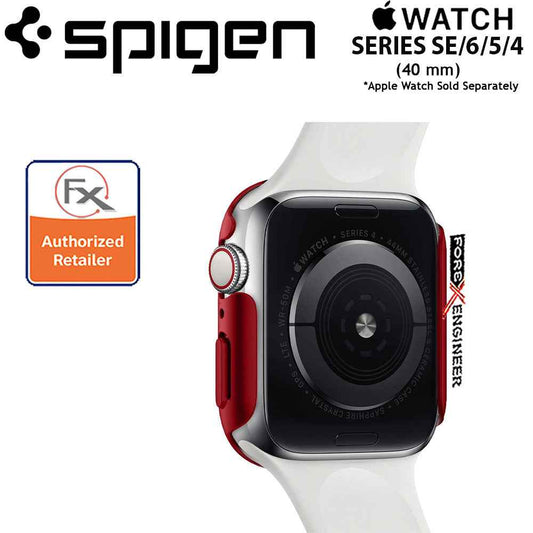 Spigen Thin Fit for Apple Watch 40mm for Series SE-6-5-4 - Metallic Red (Barcode: 8809710750050 )