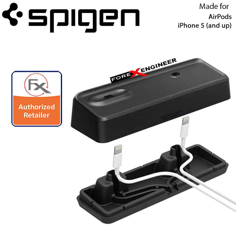 Spigen Universal Stand for iPhone and Airpods - Black (Barcode : 8809522194073 )