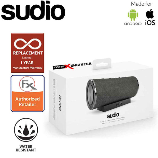 Sudio FEMTIO Bluetooth Speaker with IPX 6 Level ( Waterproof )