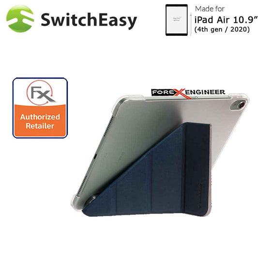 SwitchEasy Origami for iPad Air 10.9" (2020) - Midnight Blue Color (Barcode : 4897094568488 )