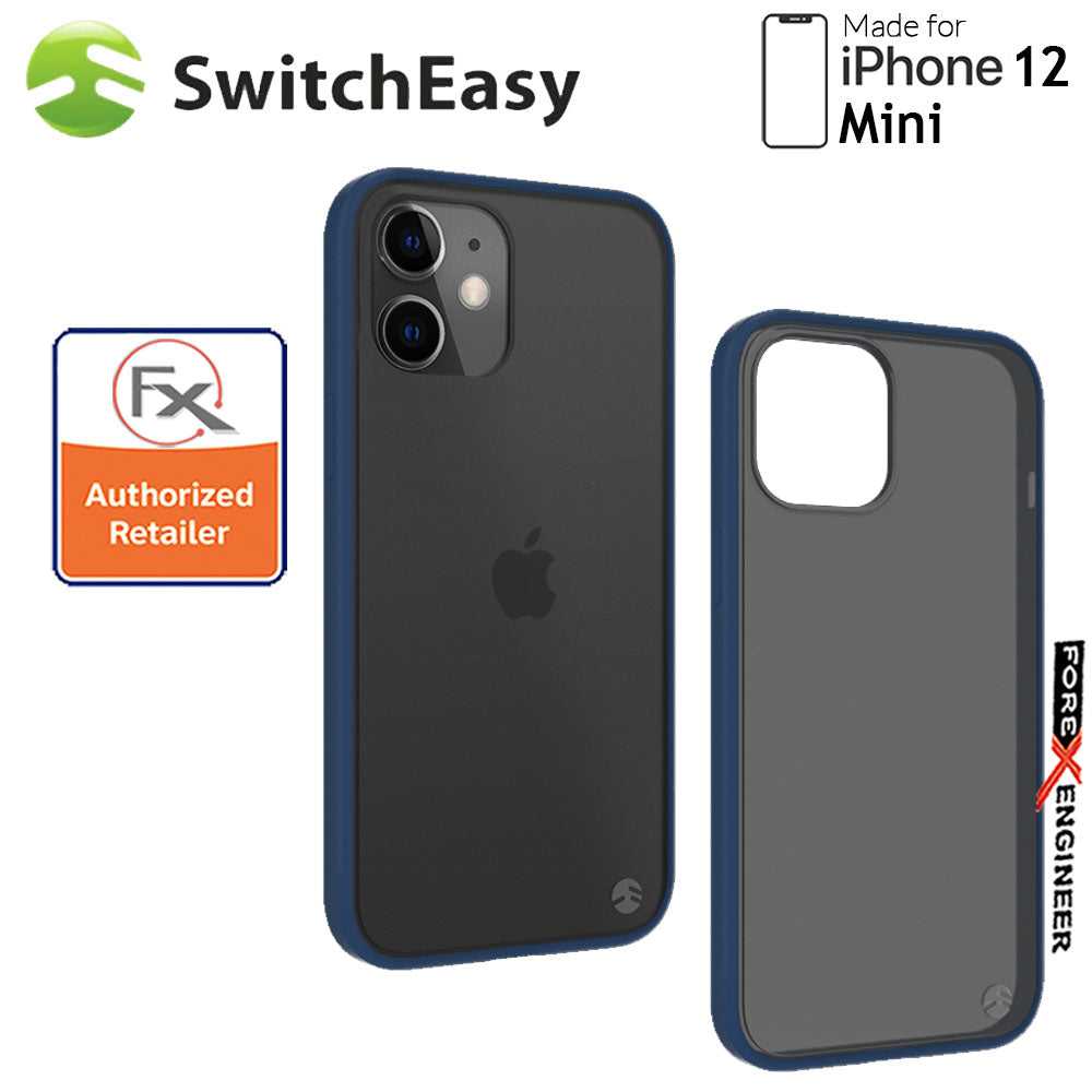 Switcheasy Aero for iPhone 12 Mini 5G 5.4"- Navy Blue ( Barcode : 4897094567580 )