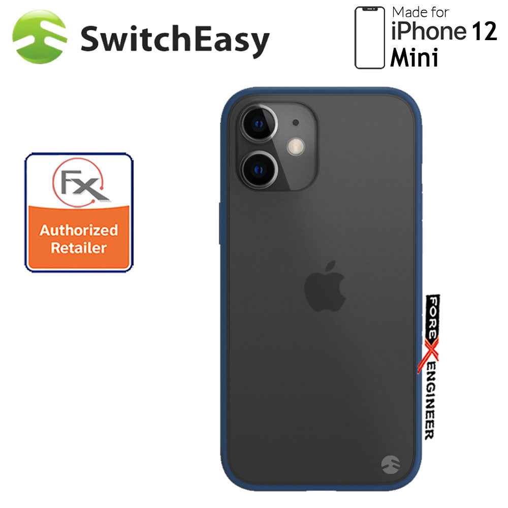 Switcheasy Aero for iPhone 12 Mini 5G 5.4"- Navy Blue ( Barcode : 4897094567580 )