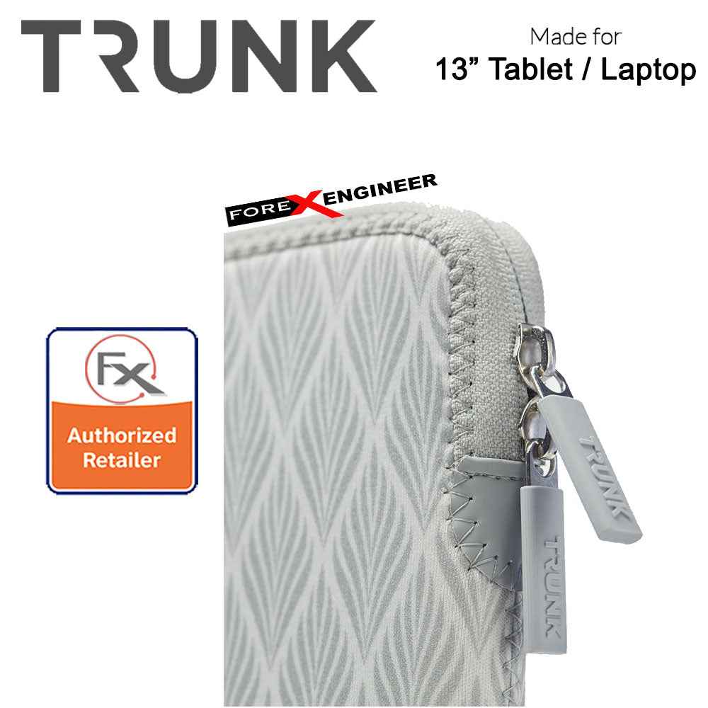 TRUNK Neoprene Sleeve for 13" - 13 inch - Silver Leaves ( Barcode: 5711381001382 )