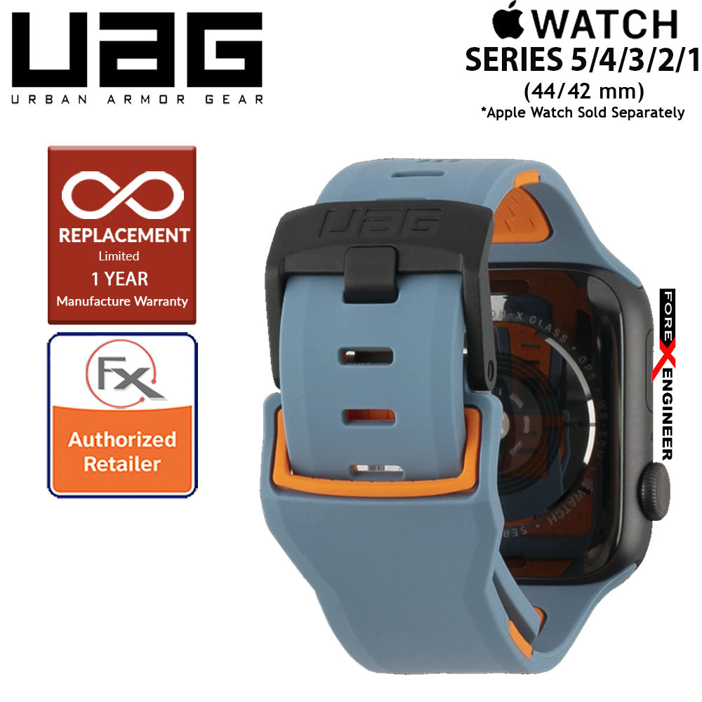 UAG Civilian Strap for Apple Watch Series 7 - SE - 6 - 5 - 4 - 3 - 2 - 1 ( 45mm - 42mm - 44mm ) - Slate Orange ( Barcode : 812451034912 )