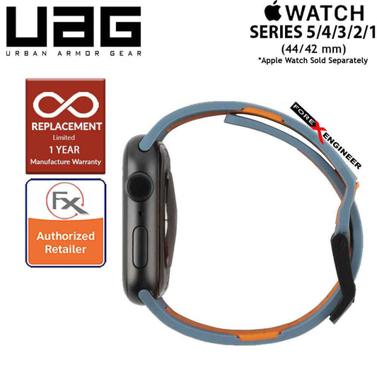 UAG Civilian Strap for Apple Watch Series 7 - SE - 6 - 5 - 4 - 3 - 2 - 1 ( 45mm - 42mm - 44mm ) - Slate Orange ( Barcode : 812451034912 )