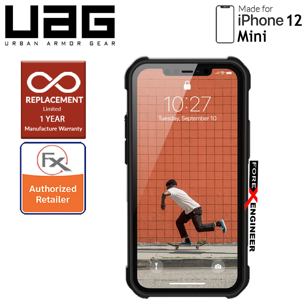 UAG Metropolis LT for iPhone 12 Mini 5G 5.4" - Leather Black (Barcode : 812451036725 )