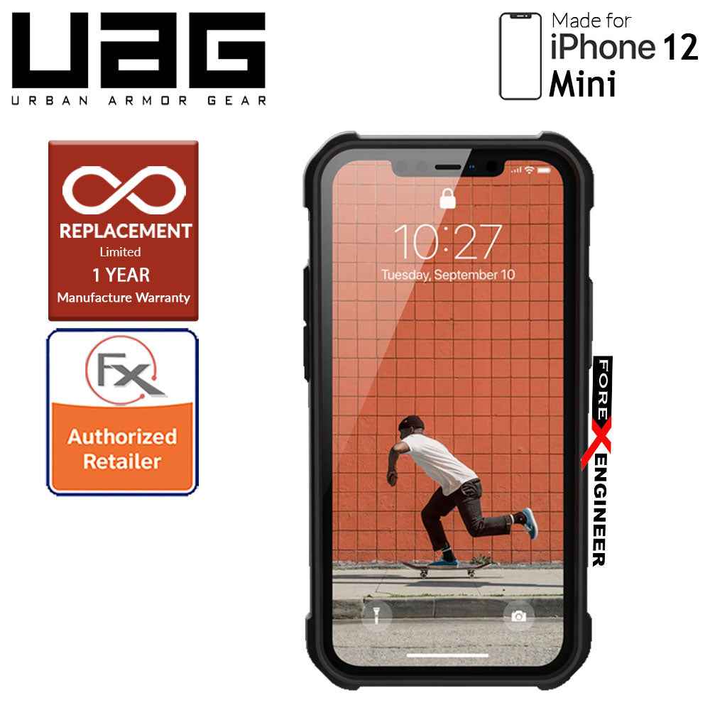 UAG Metropolis LT for iPhone 12 Mini 5G 5.4" - PU Black (Barcode : 812451036701 )