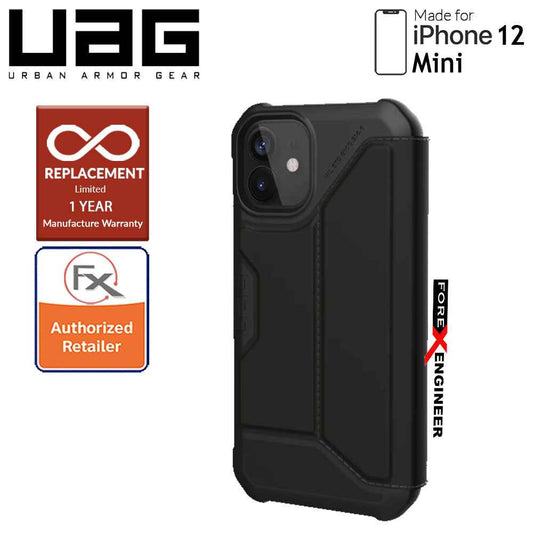UAG Metropolis for iPhone 12 Mini 5G 5.4" - Black PU (Barcode : 812451036558 )