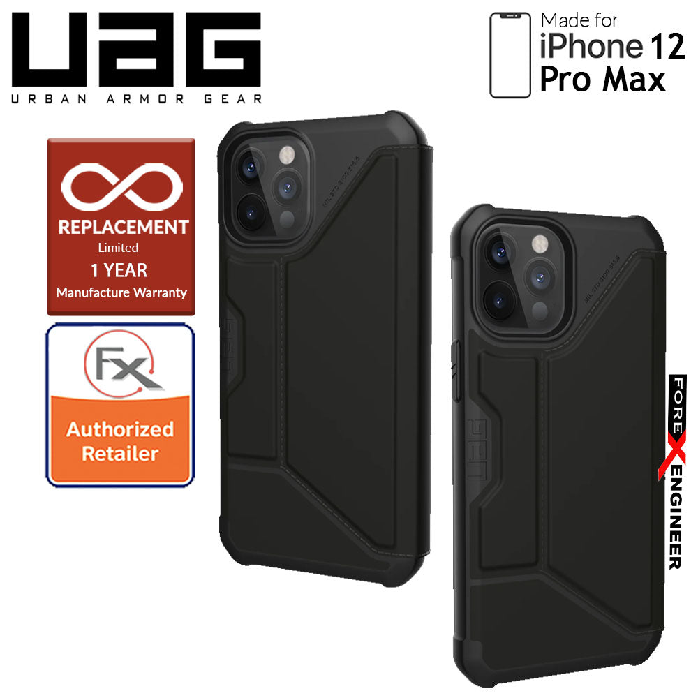 UAG Metropolis for iPhone 12 Pro Max 5G 6.7" - Black PU ( Barcode : 812451037302 )