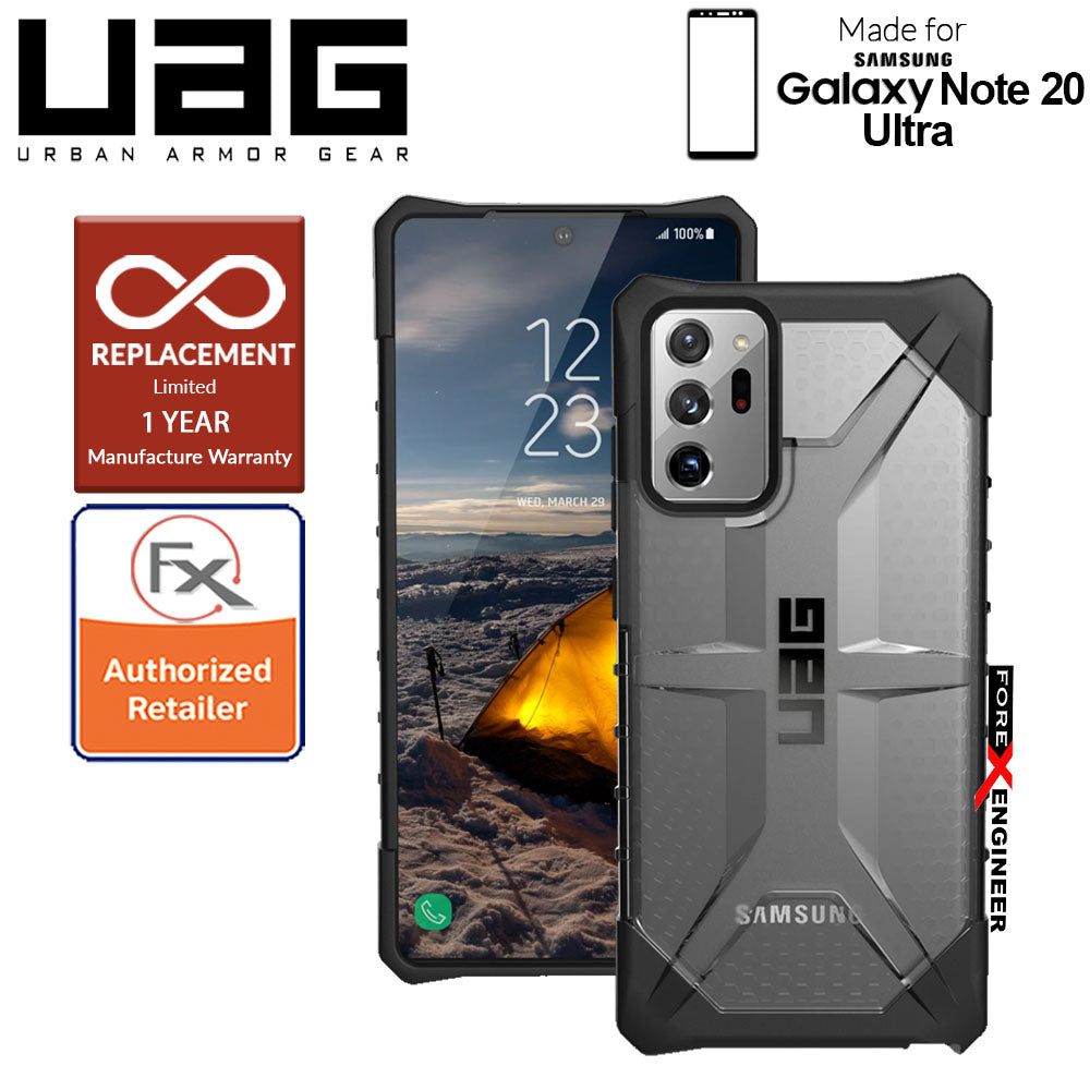 UAG Plasma for Samsung Galaxy Note 20 Ultra 5G 2020 - Rugged Military Drop Tested ( Ash ) ( Barcode : 812451035612 )