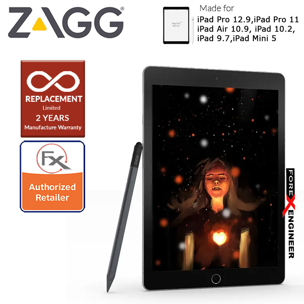 ZAGG Pro Stylus Pencil - Black-Gray Color (Barcode : 840056135482 )