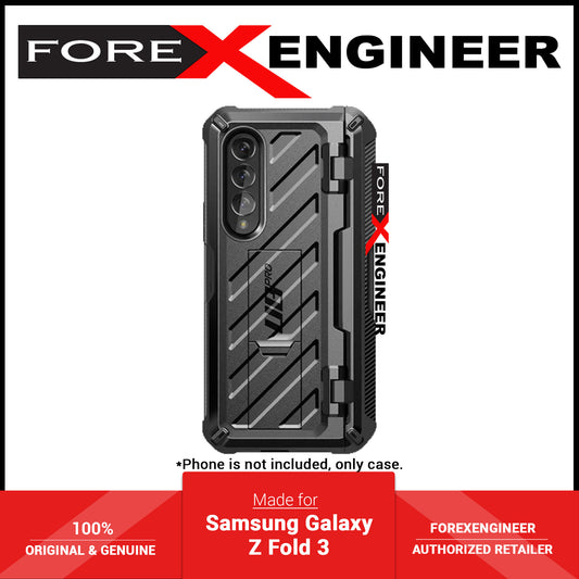 Supcase Unicorn Beetle Pro Rugged Case for Samsung Galaxy Z Fold 3 with Built-in Screen Protector - Black