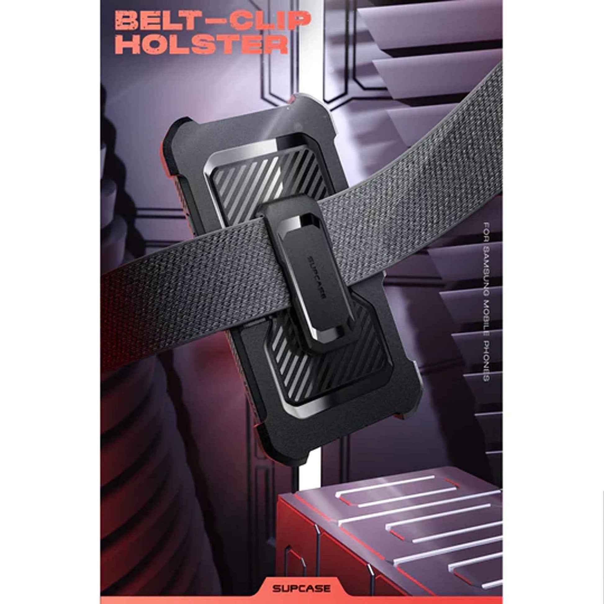 Supcase Unicorn Beetle Pro Rugged Case for Samsung Galaxy S22 Ultra - Black (Barcode: 843439116320 )