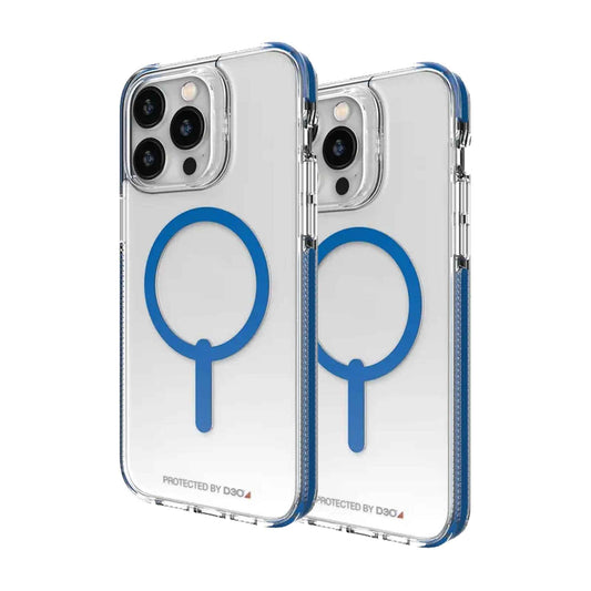 Gear4 Santa Cruz Snap for iPhone 14 Plus - Magsafe Compatible - Blue (Barcode: 840056166356 )