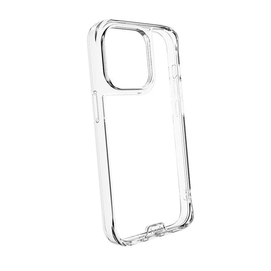 Hoda Crystal Pro Glass Case for iPhone 14 Pro Tempered Glass Backplate Military Standard - Clear ( Barcode: 4711103545034 ) - Forexengineer -Malaysia- 4711103545034