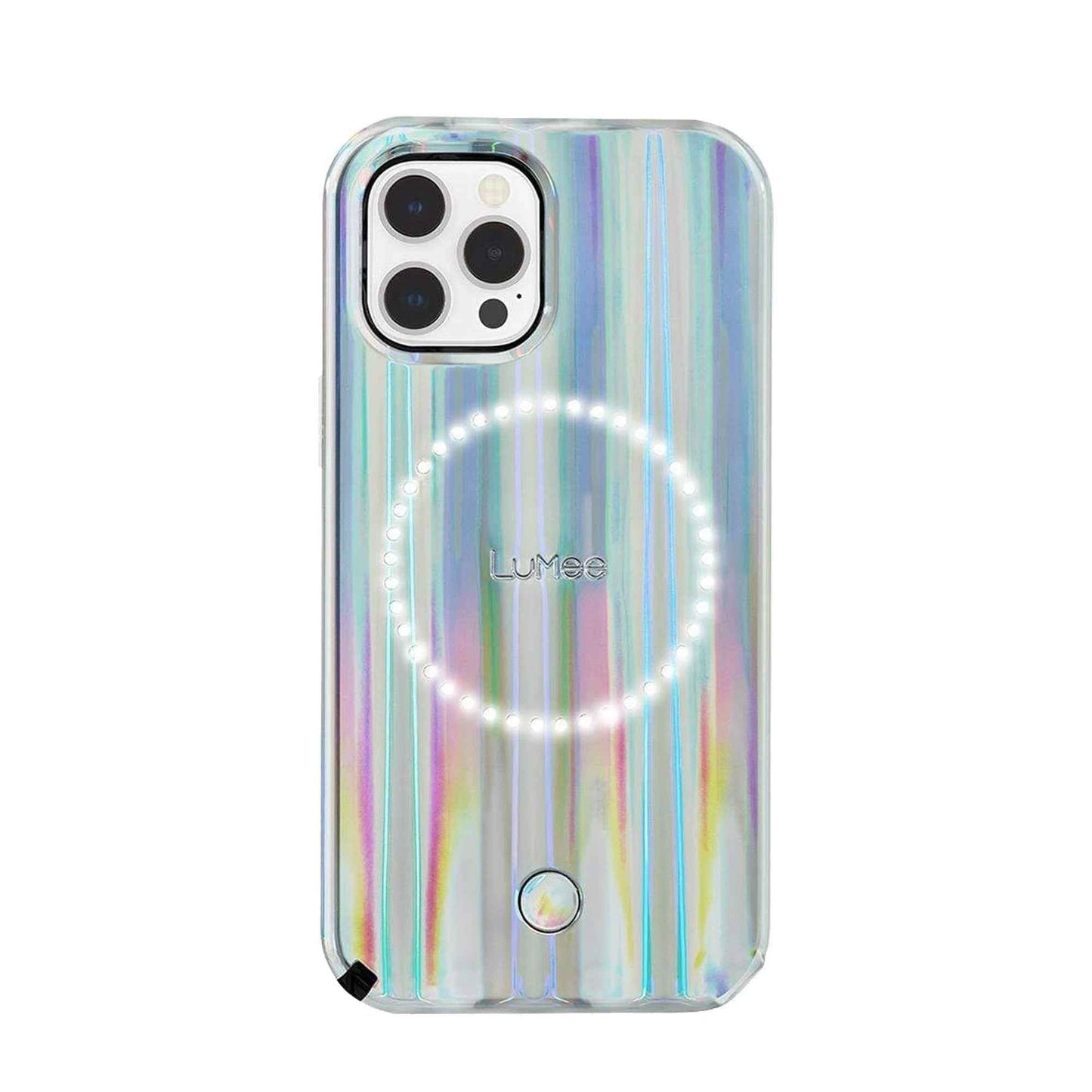 Case-Mate LuMee Halo for iPhone 13 Pro Max 6.7" 5G with Antimicrobial - Holographic Paris Hilton Edition (Barcode: 840171706390 )