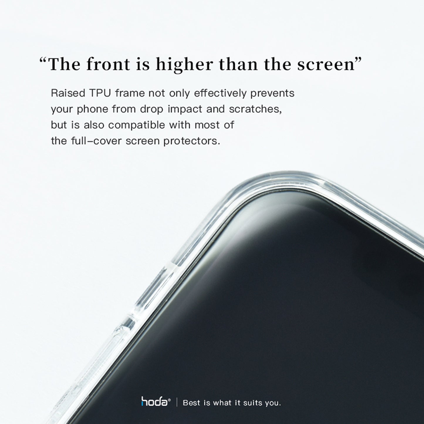 Hoda Crystal Pro Glass Case for iPhone 13 Pro Max 6.7" 5G - Military Standard Case - Clear (Barcode: 4711103541586 ) - Forexengineer -Malaysia- 4711103541586