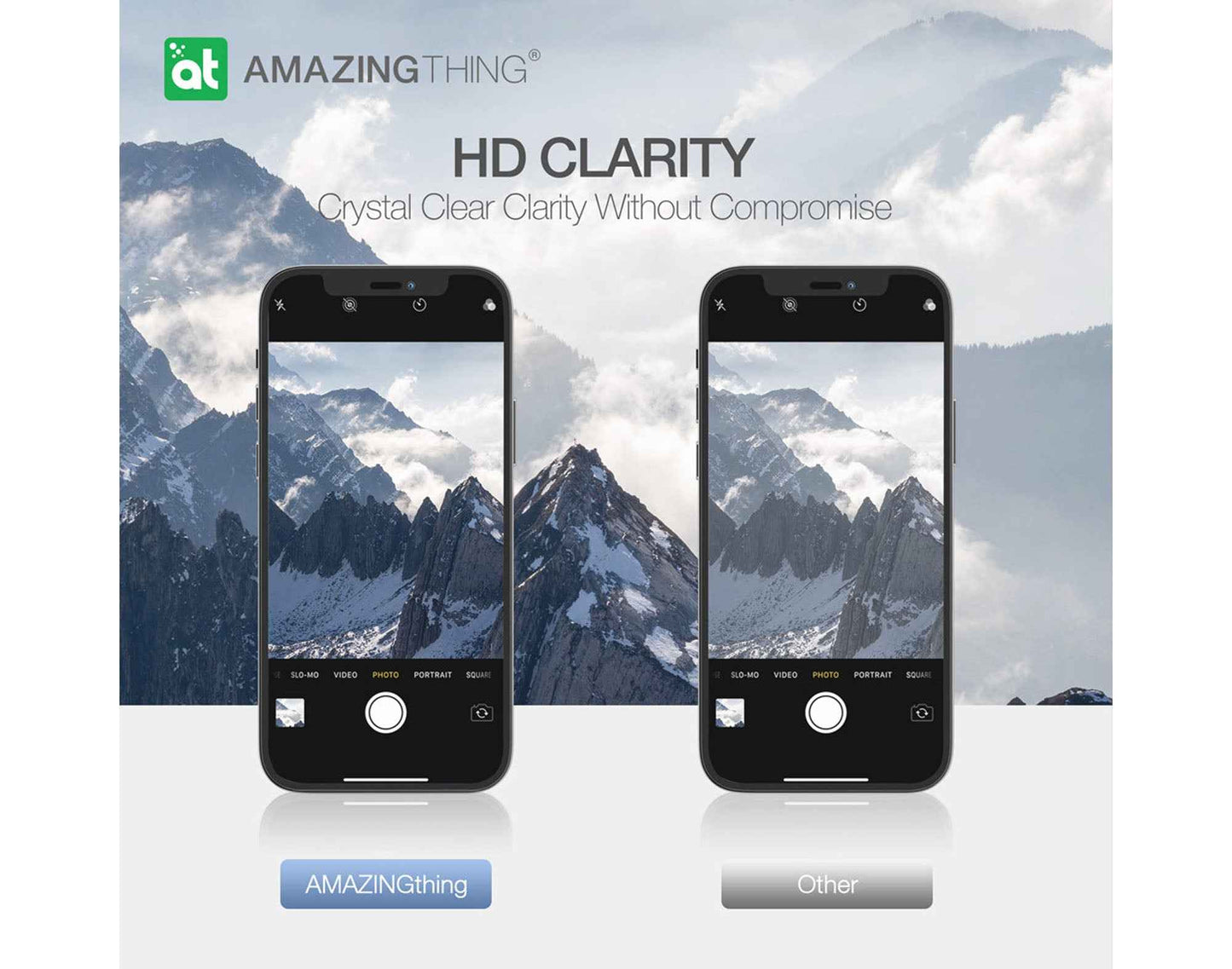 AmazingThing SUPREME AR 3D Lens Protector for iPhone 12 Pro - 3 pcs - Grey (Barcode: 4892878062916 )