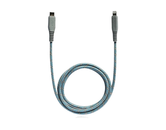Monocozzi Motif Braided USB-C to Lightning Cable ( 100cm ) - Charcoal (Barcode: 4895199105324 ) - Forexengineer-malaysia
