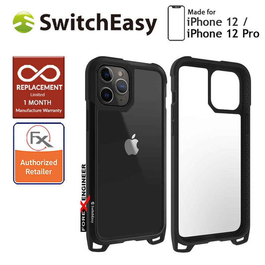 SwitchEasy Odyssey for iPhone 12 - 12 Pro 5G 6.1" - Black (Barcode : 4897094566705)