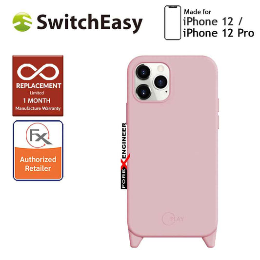 SwitchEasy Play for iPhone 12 - 12 Pro 5G 6.1" - Baby Pink (Barcode : 4897094566613)