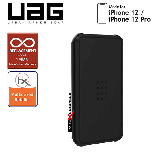UAG Metropolis for iPhone 12 - 12 Pro 5G 6.1" - Black PU (Barcode : 812451036985)