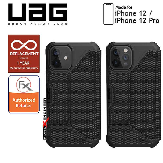 UAG Metropolis for iPhone 12 - 12 Pro 5G 6.1" - Kevlar Black (Barcode : 81812451036992)