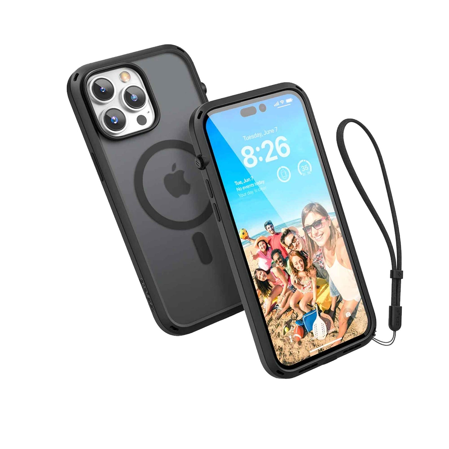 Catalyst Influence with Magsafe Ring for iPhone 14 Pro Max - Stealth Black (Barcode: 840625112814 )