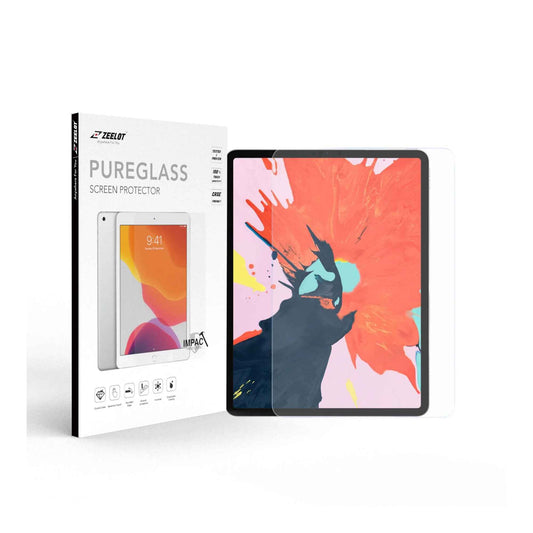 Zeelot PureGlass Anti-Glare Tempered Glass for iPad Pro 11" & iPad Air 10.9" 2.5D Screen Protector - Matte