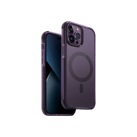 Uniq Combat MagClick for iPhone 14 Pro Max - Magsafe Compatible - Fig ( Purple )(Barcode: 8886463683712 ) - Forexengineer -Malaysia- 8886463683712